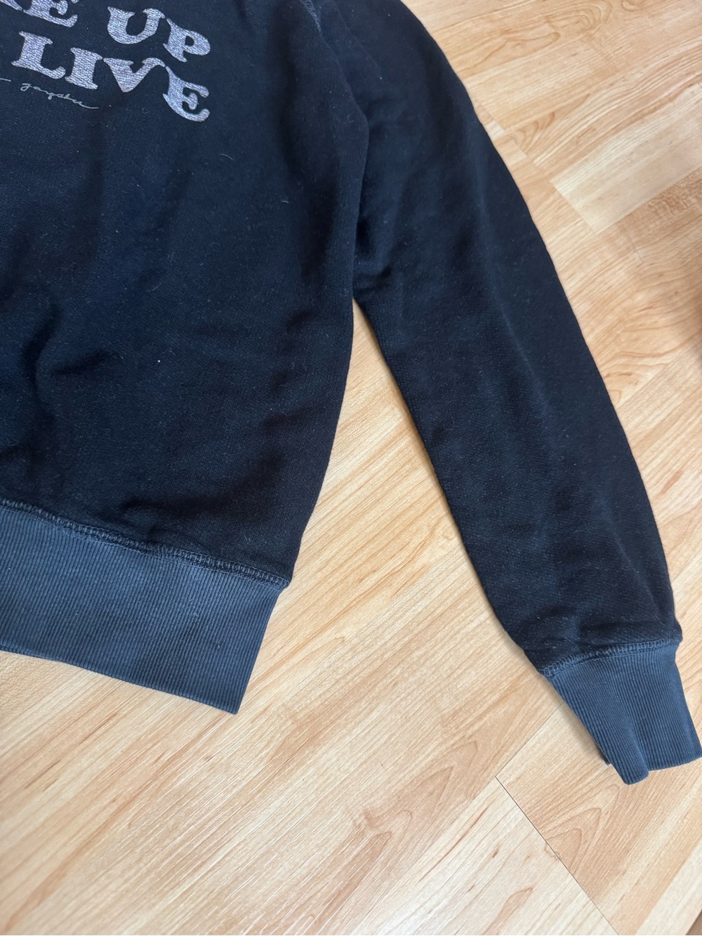 Spiritual Gangster Black 'Wake Up and Live' Crewneck Sweatshirt - Picture 4 of 9